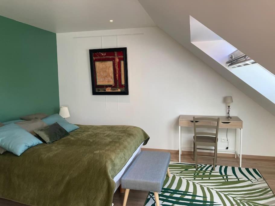 Le Gite Marie-Galante : Belle Maison D'Hotes Avec Acces Piscine En Ete Lanmeur ภายนอก รูปภาพ