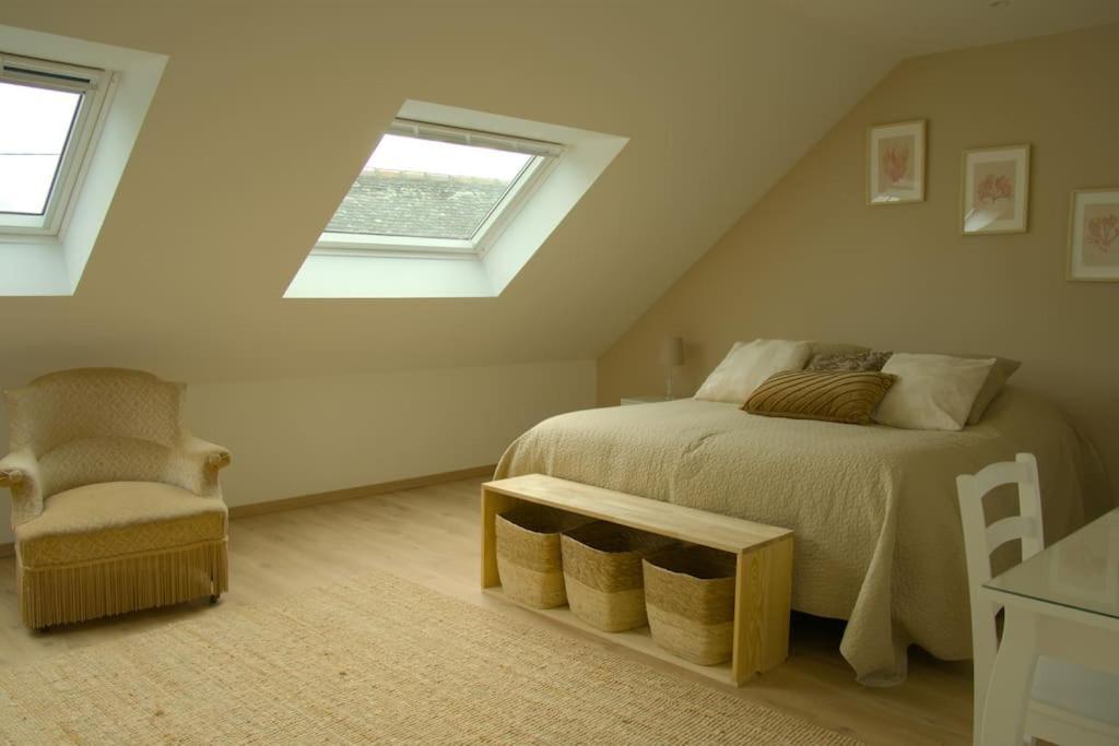 Le Gite Marie-Galante : Belle Maison D'Hotes Avec Acces Piscine En Ete Lanmeur ภายนอก รูปภาพ